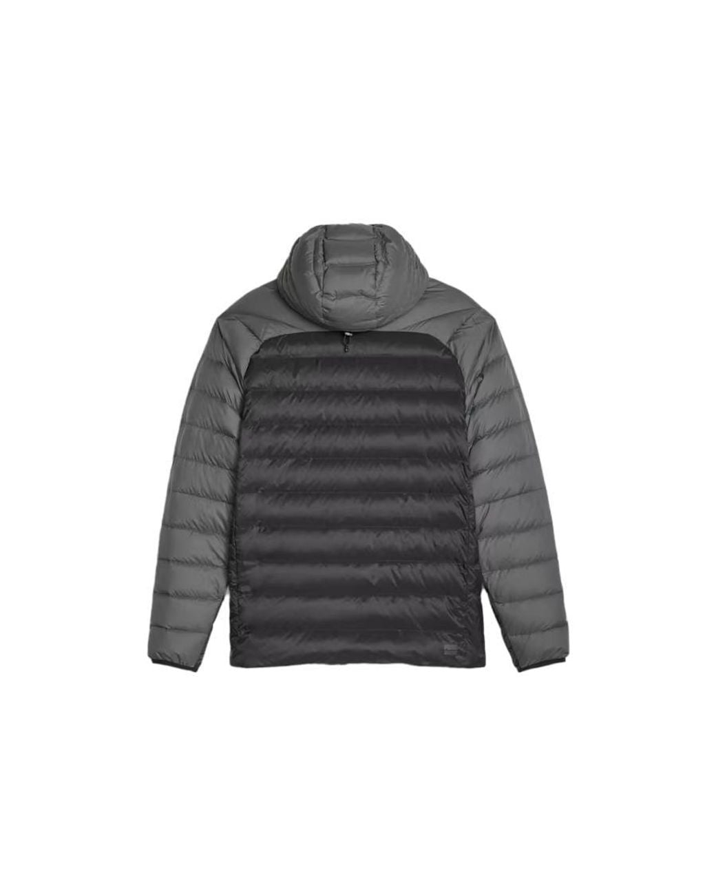 PUMA Gray Seasons Down Jacket for men