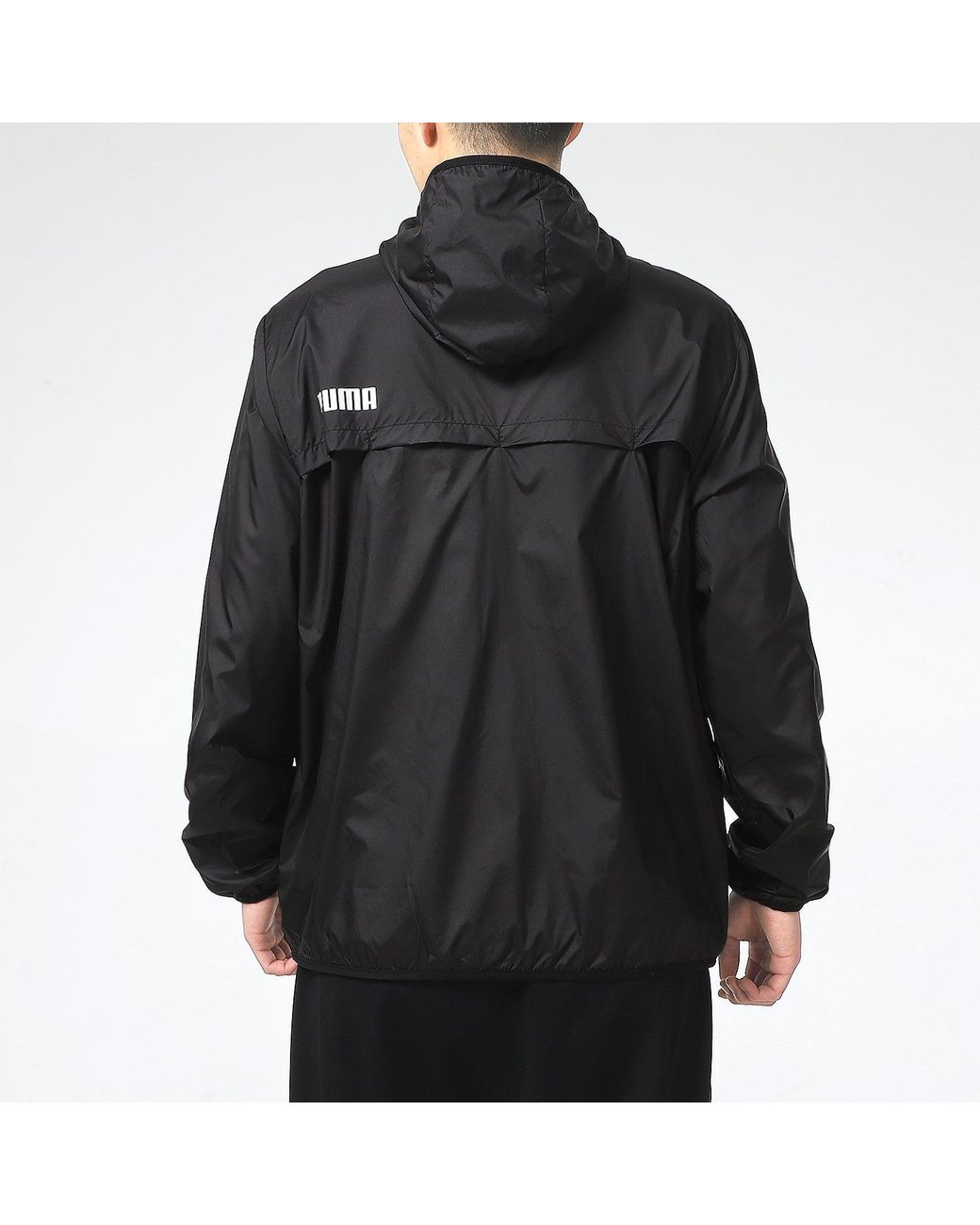 PUMA Blue Essentials Solid Windbreaker Jacket for men