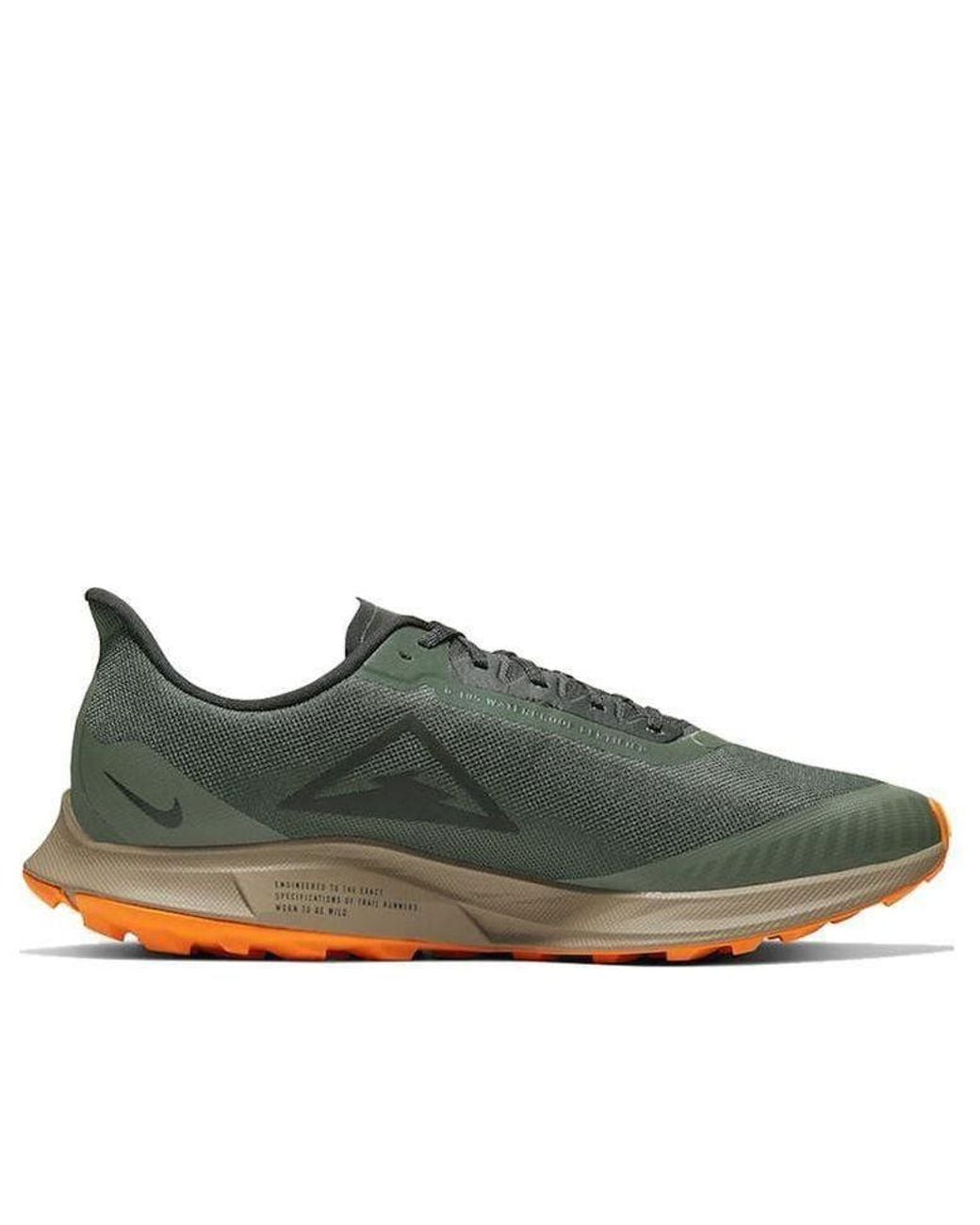 Nike Green Air Zoom Pegasus 36 Trail Gore-Tex 'Galactic Jade' for men