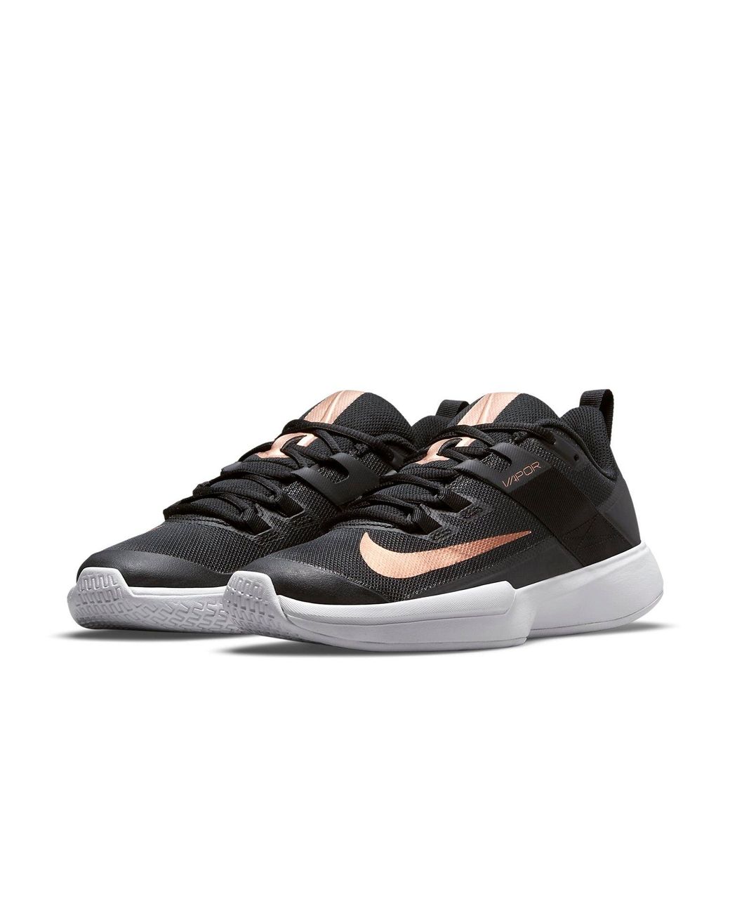 Nike Black (Wmns) Court Vapor Lite Metallic Bronze'