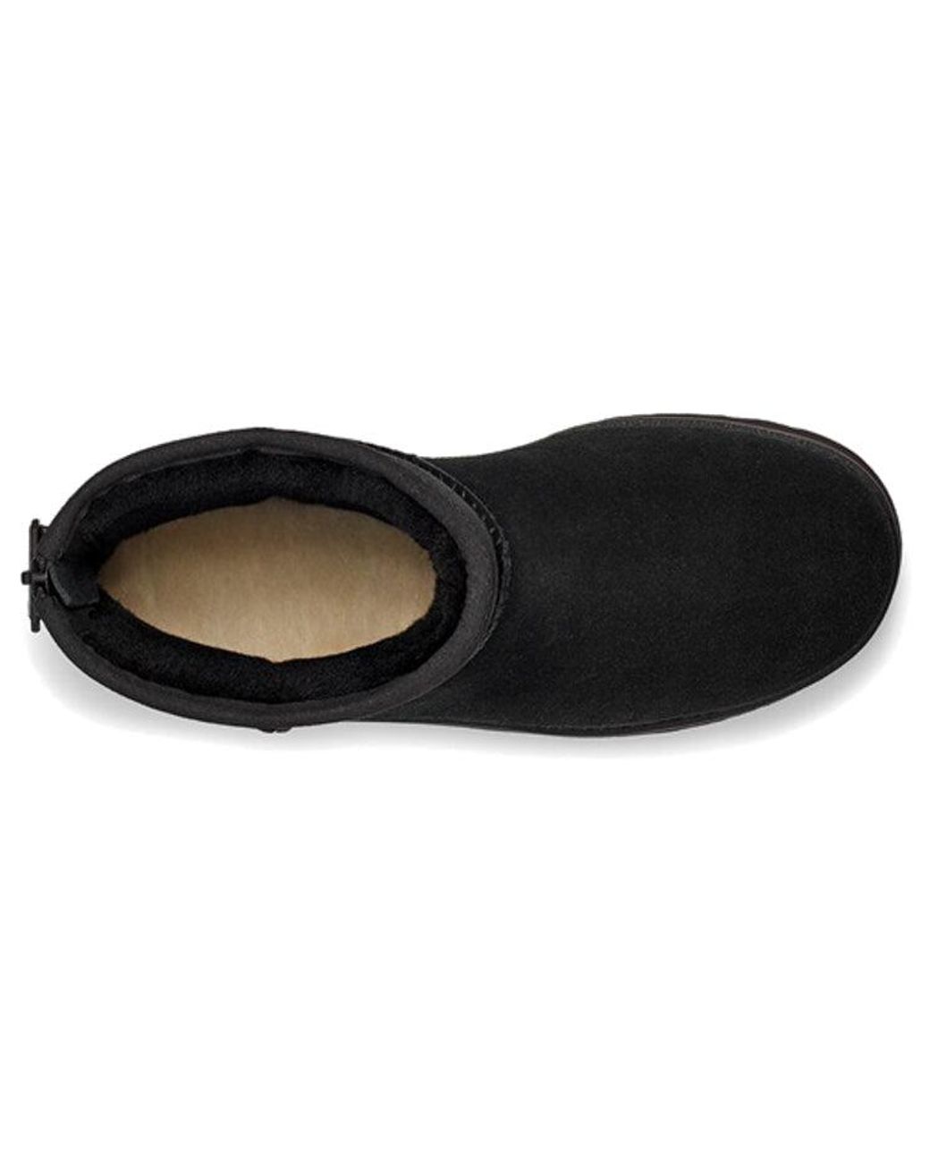 Ugg Black (Wmns) Classic Mini Logo Zip
