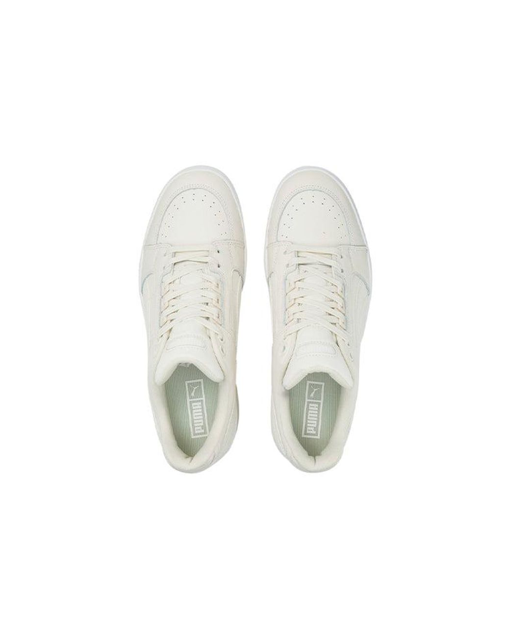 PUMA White Slipstream Lo 'Pristine' for men