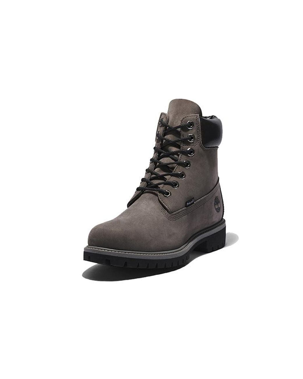 Timberland Black Premium 6 Inch Waterproof Boots 'Dark' for men