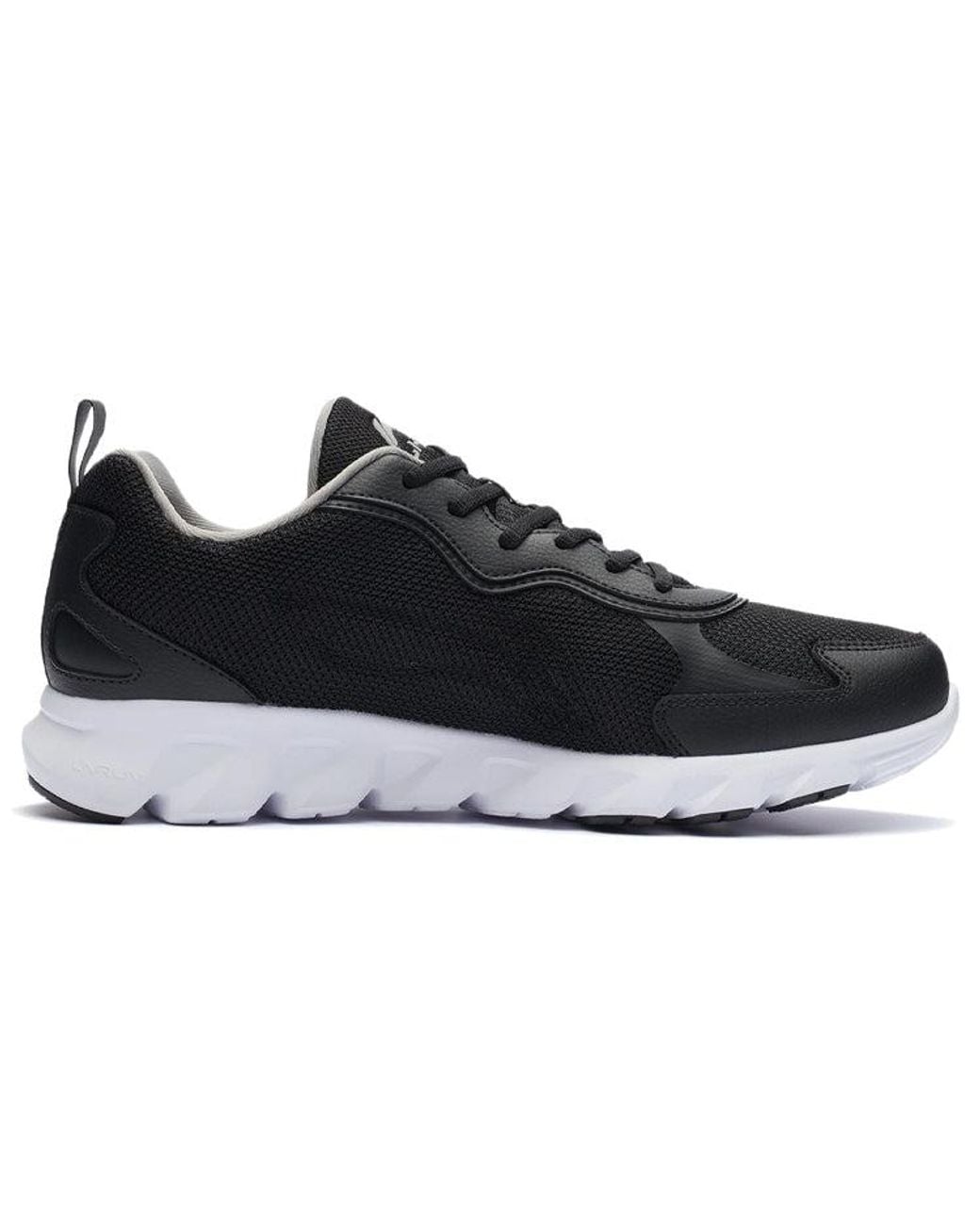 Li-ning Black Basic Running Shoes for men