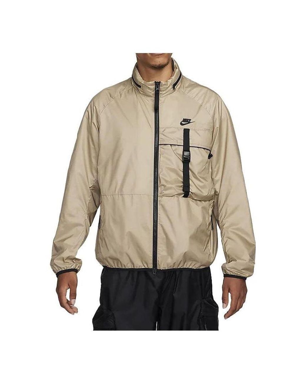 Nike Natural Sportswear Tech Woven N24 Packable Lined Jacket 'Khaki' for men