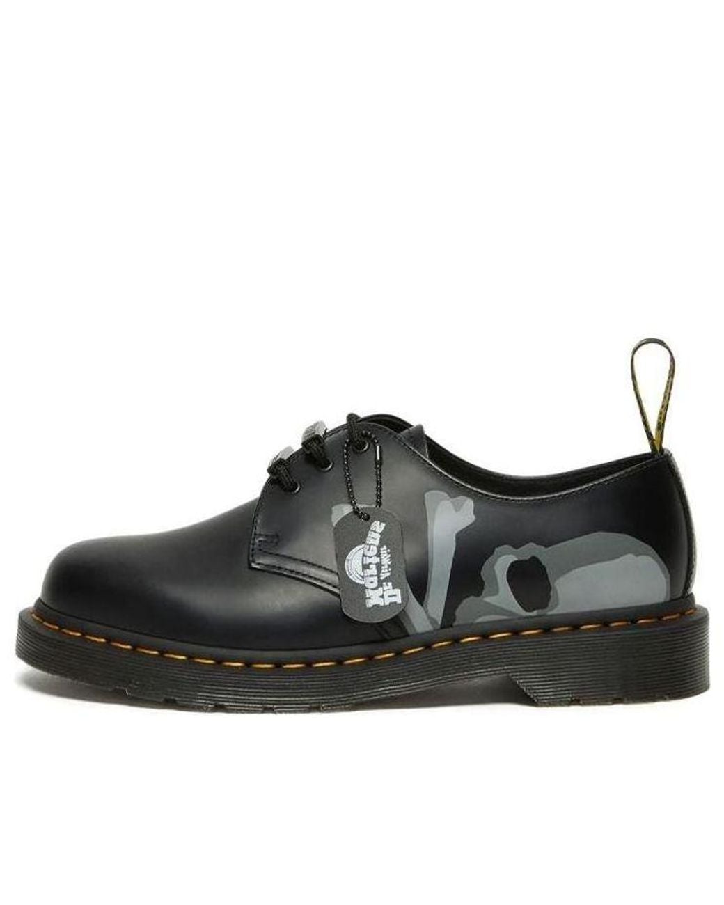 Dr. Martens Black Bape X Mastermind Japan X 1461 'Skull' for men