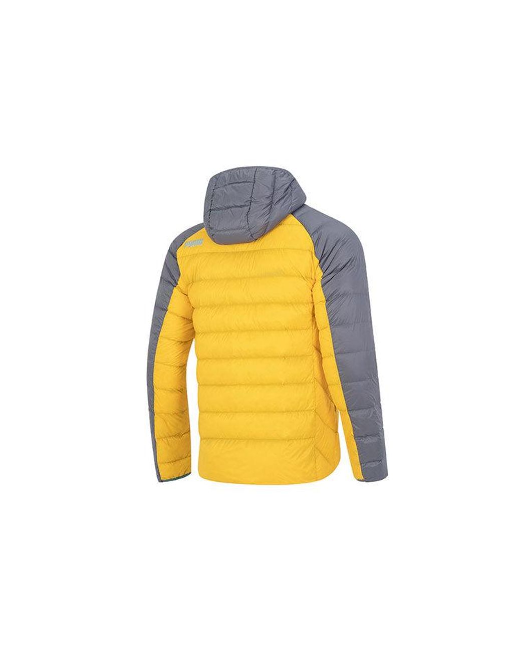 PUMA Yellow Pwrwarm Packlite Hd Jacket Logo for men