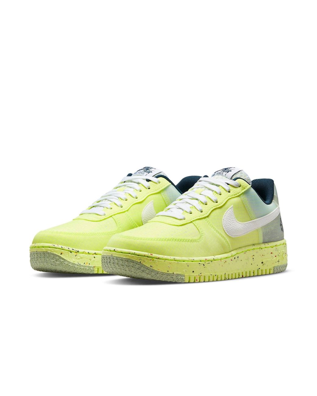 Nike Green Air Force 1 Crater 'Light Lemon Twist' for men