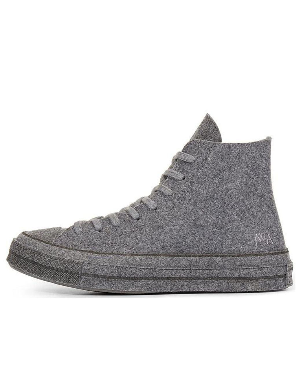Converse Gray J.W. Anderson X Chuck 70 Hi Top 'Felt' for men