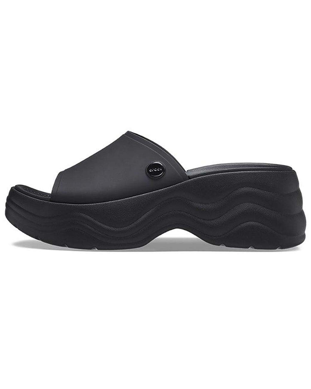 CROCSTM Black (Wmns) Skyline Slide Sandals
