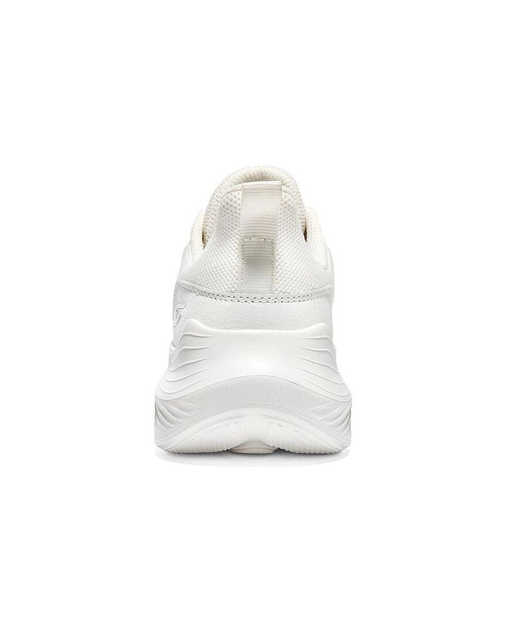 Skechers White (Wmns) Bobs Squad Waves