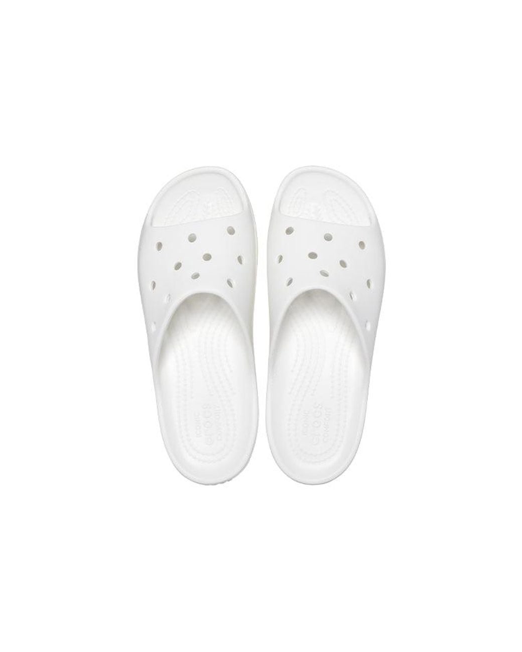 CROCSTM White (Wmns) Classic Platform Sandals