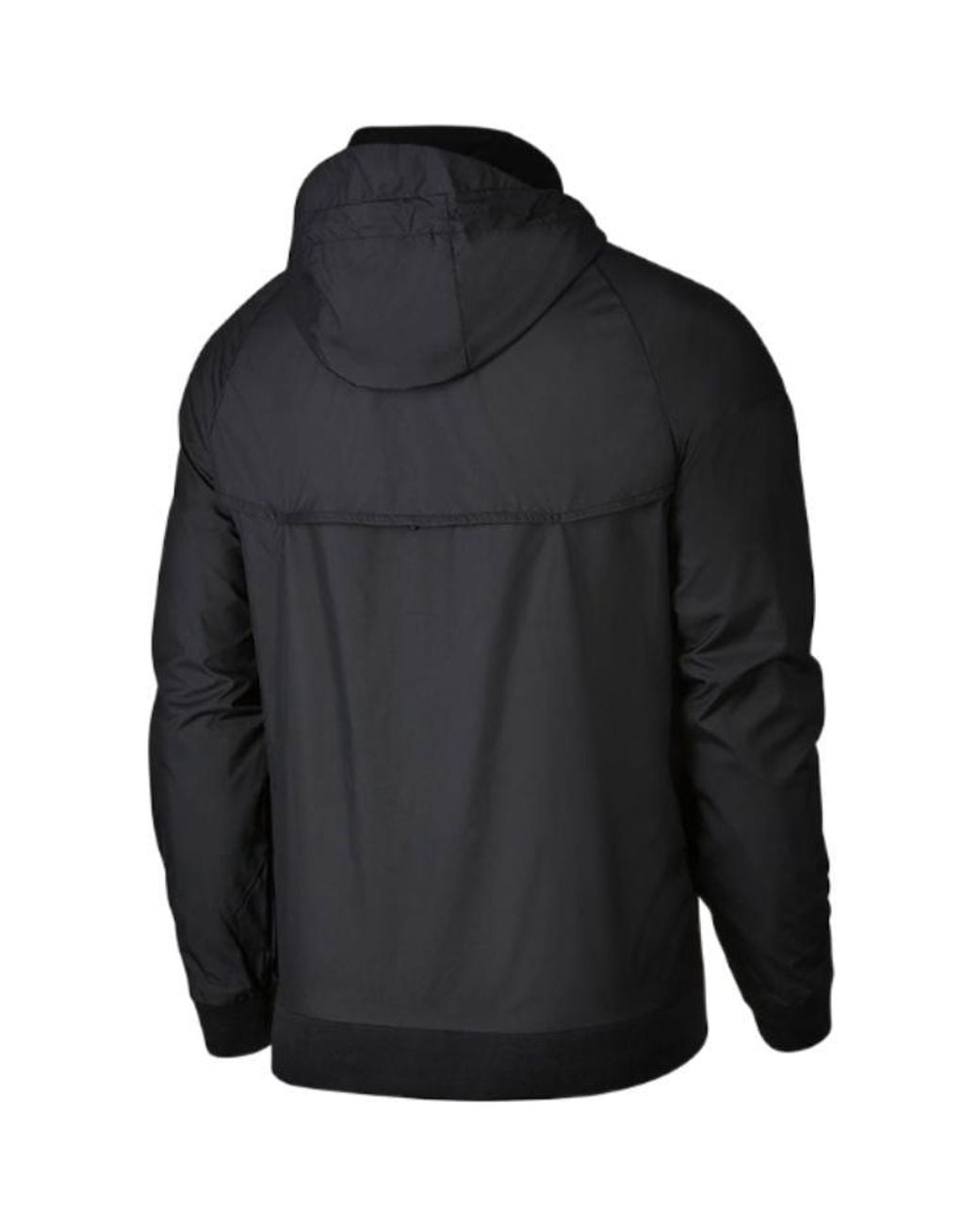 Nike Black Windrunner Windproof Sports Jacket for men
