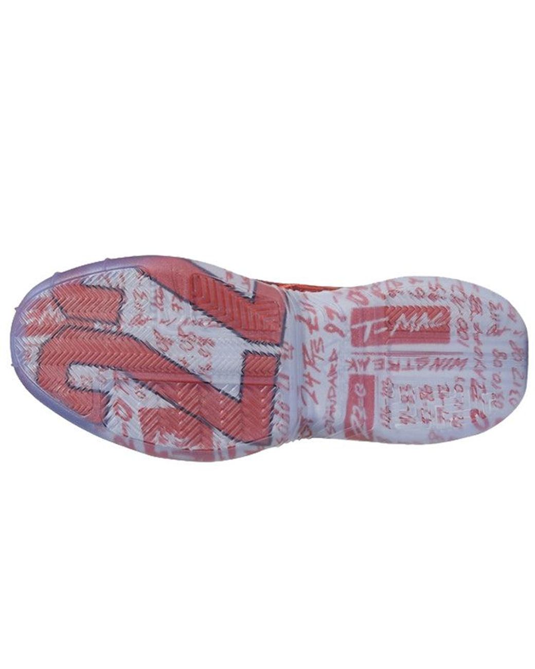 Adidas Red T-Mac Millenium 'Stat Lines' for men