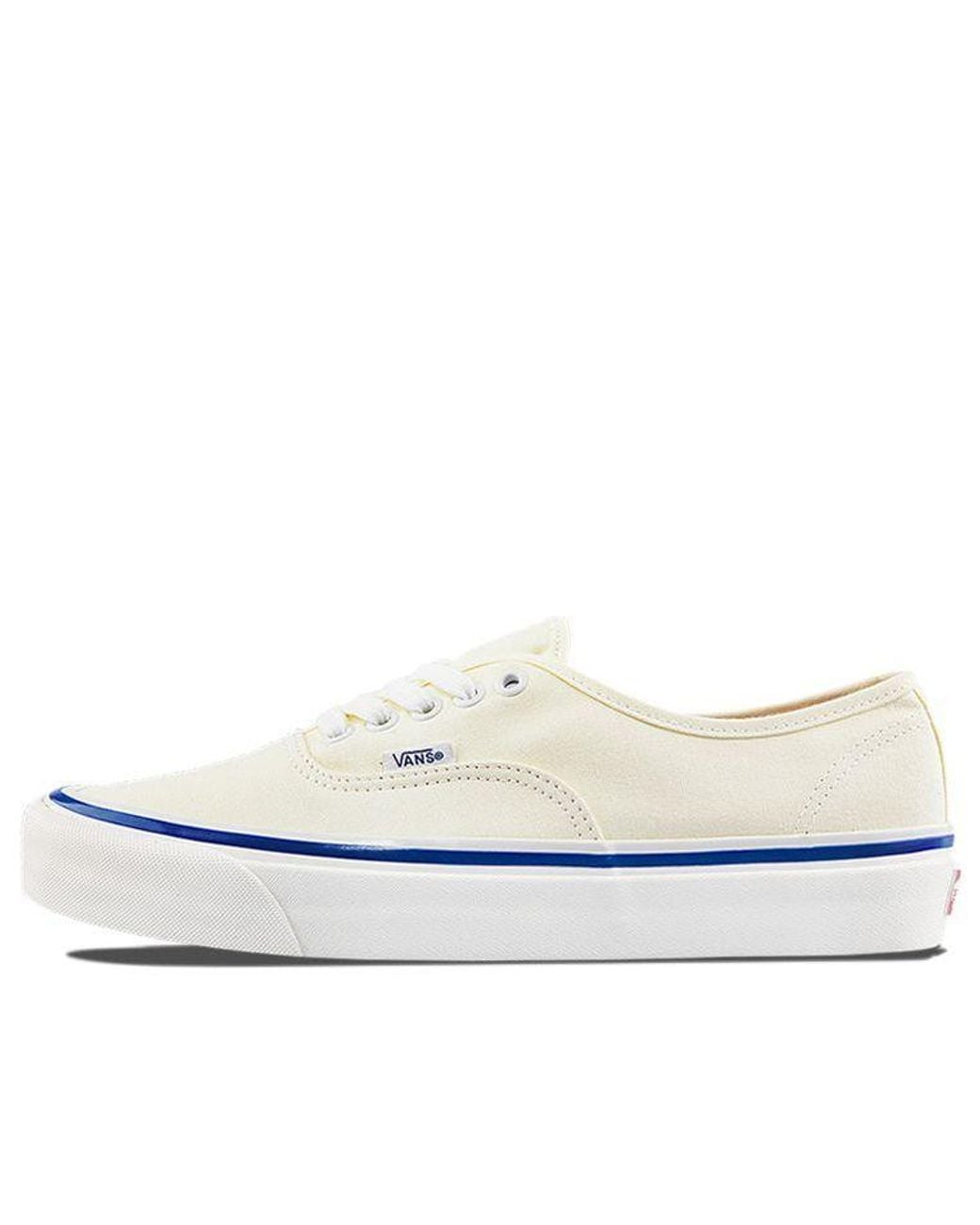 Vans White Authentic 44 Deck Dx Retro Casual Skateboarding Shoes for men