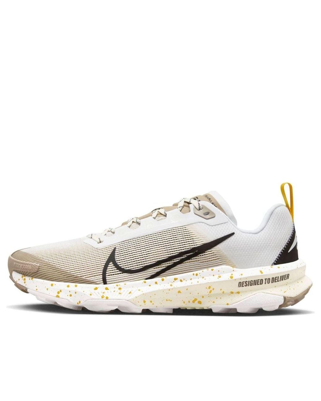 Nike White React Kiger 9 'Khaki' for men