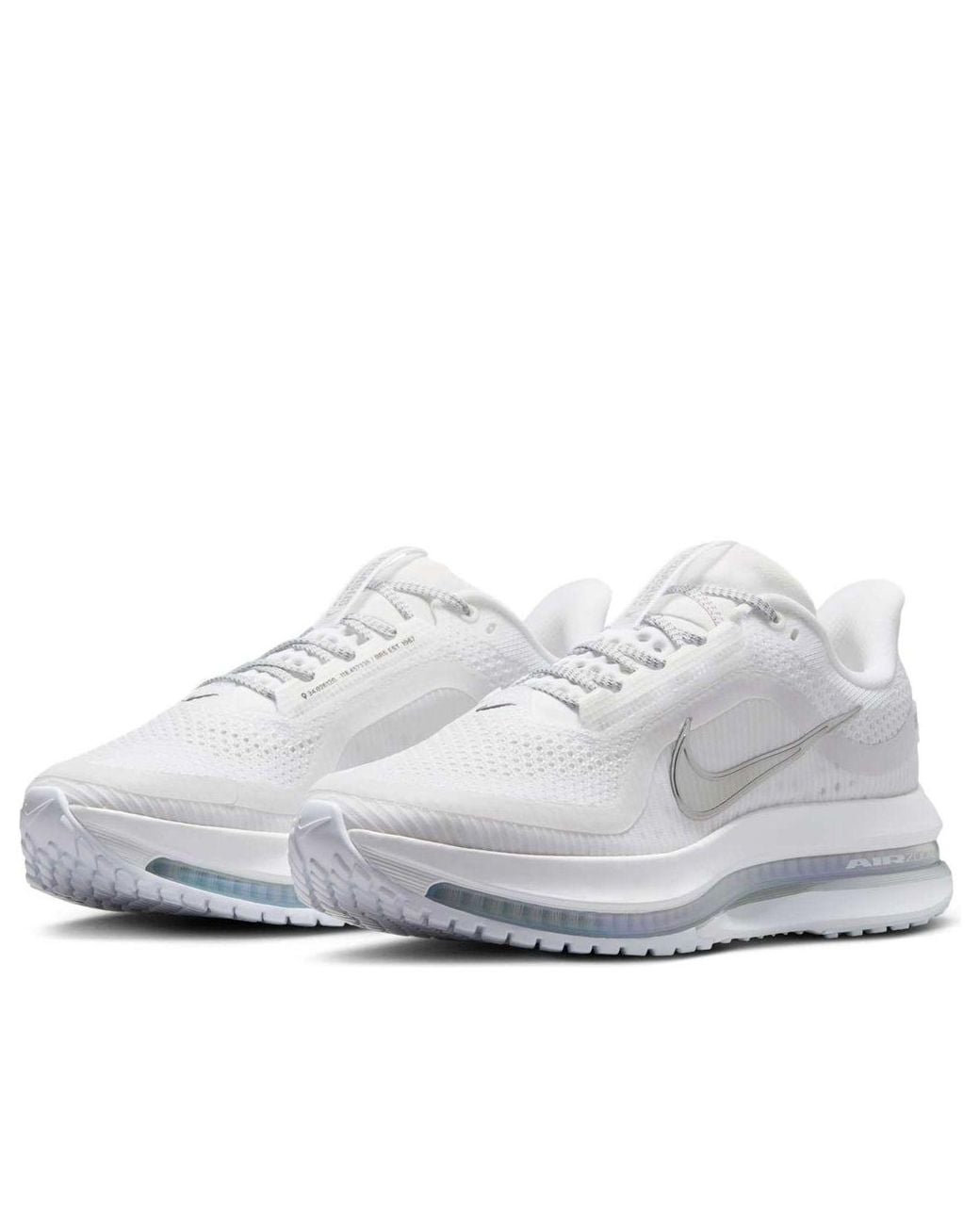 Nike White (Wmns) Air Zoom Pegasus Premium Metallic'