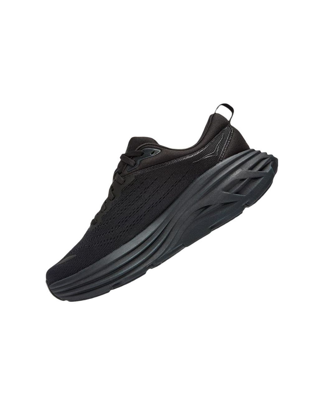 Hoka One One Black (Wmns) Bondi 8 Wide 'Triple'