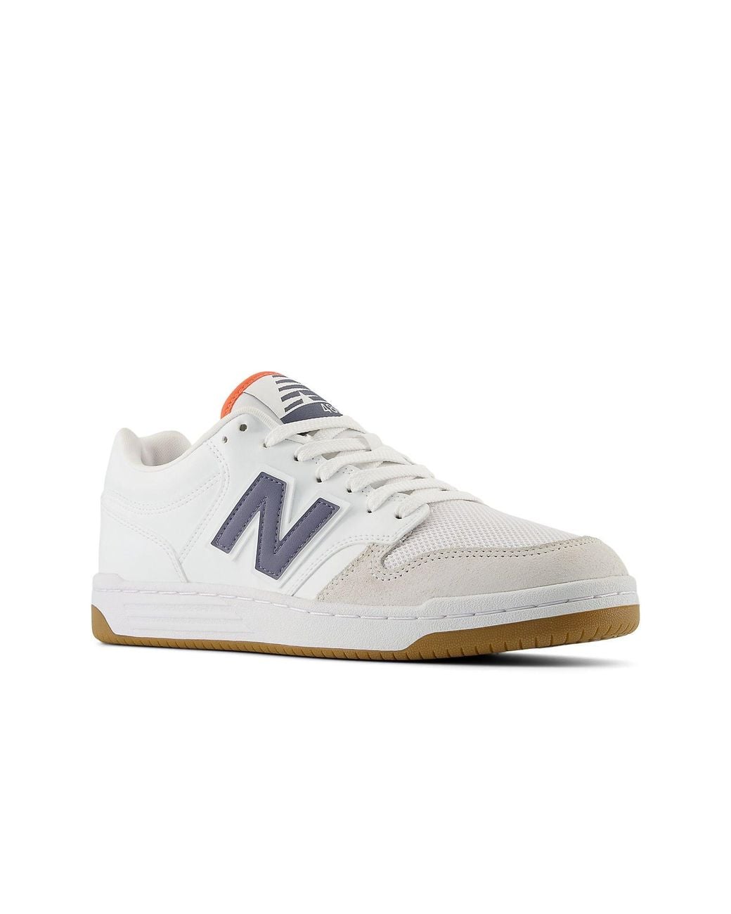 New Balance White 480 Gum' for men