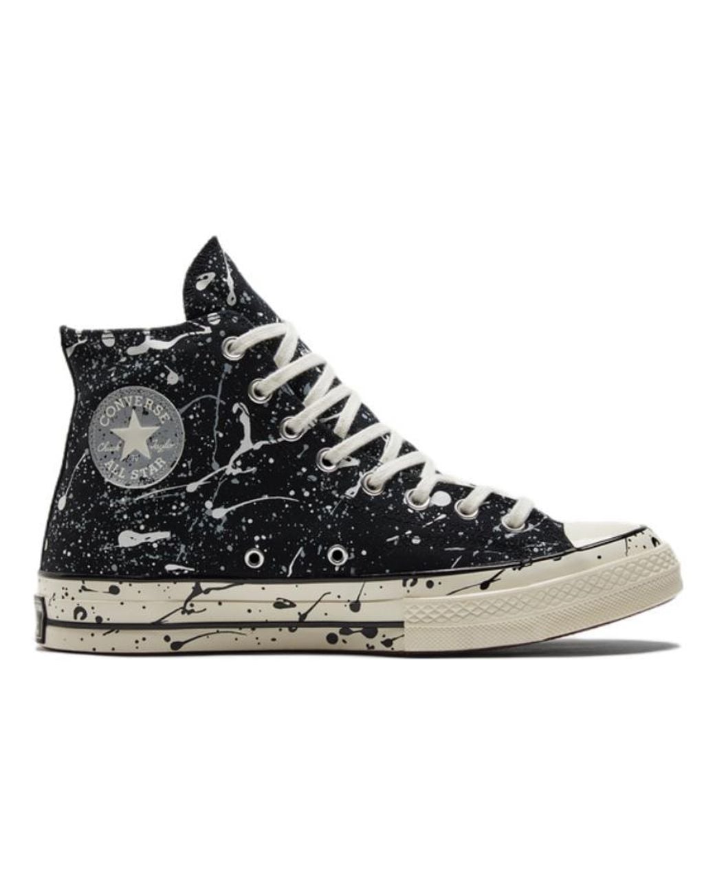 Converse Black Chuck 70 High 'Archive Paint Splatter for men
