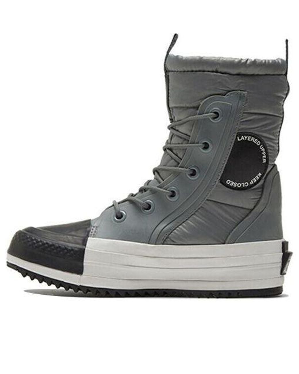 Converse Black (Wmns) Chuck Taylor All Star Mc Wr Boot High 'Limestone'