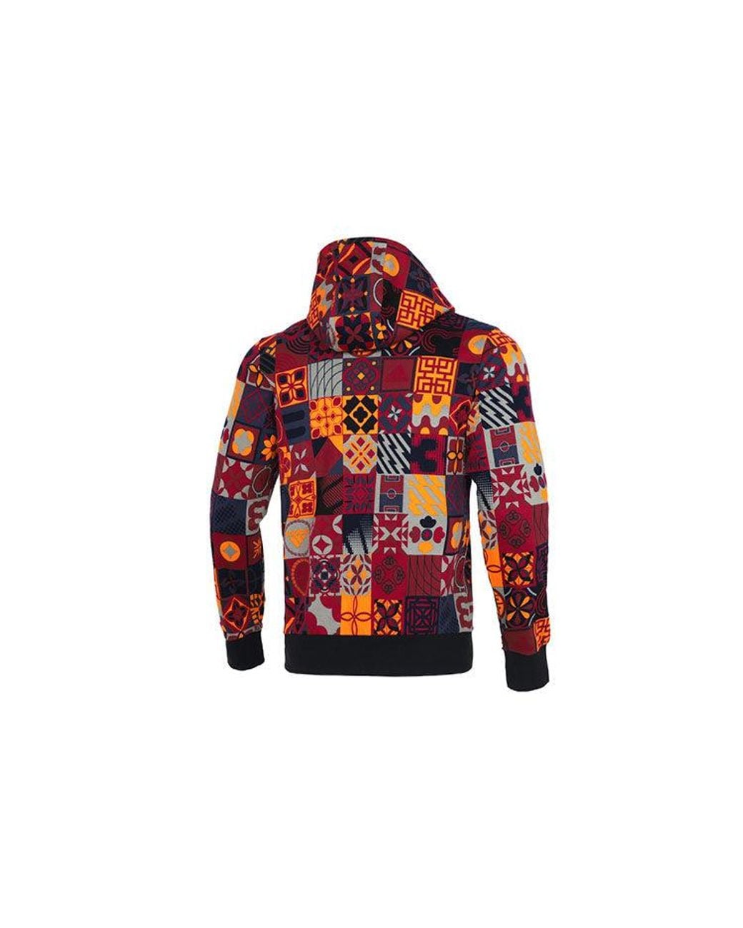 Adidas Red Cny Aop Hood Limited Pattern Sports Bright Fluorescence for men