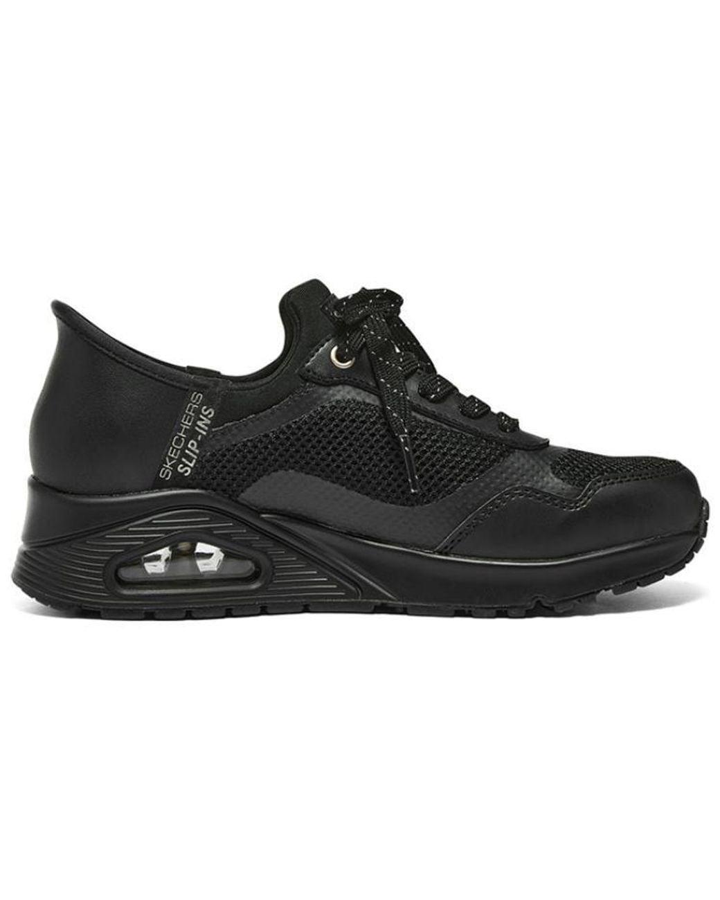 Skechers Black (Wmns) Uno Slip-In Air 'Pure'