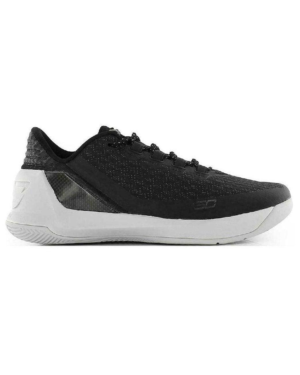 Under Armour Black Curry 3 Low for men