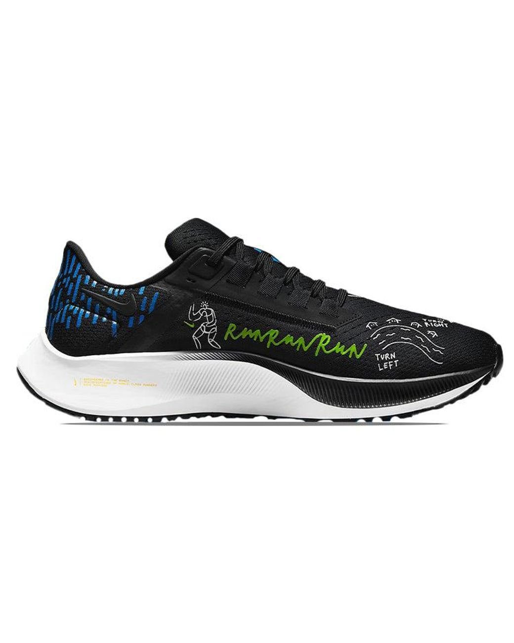 Unisex Minnesota Vikings Nike Black Zoom Pegasus 38 Running Shoe