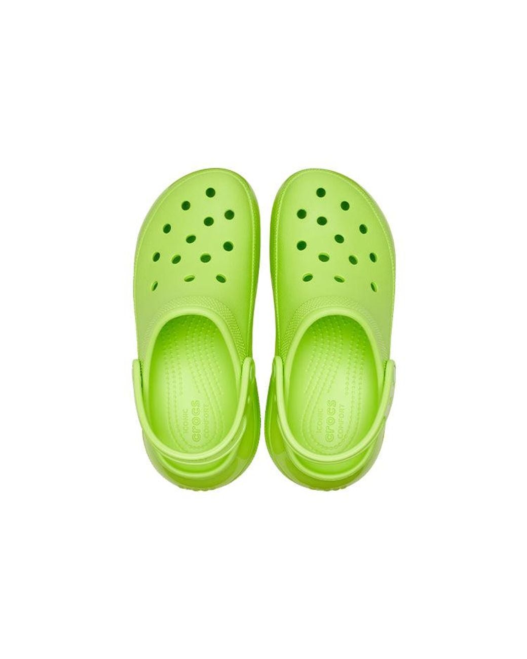CROCSTM Green (Wmns) Crush Clogs 'Limeade'