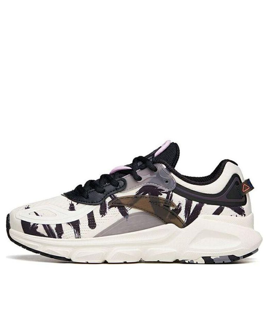 Anta White (Wmns) Running Series Sneakers Leather