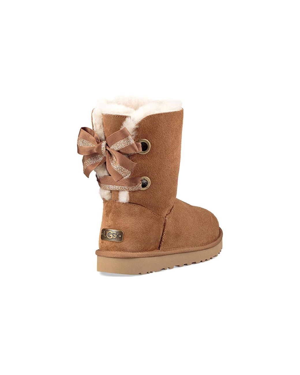 Ugg Brown (Wmns) Customizable Bailey Bow Short