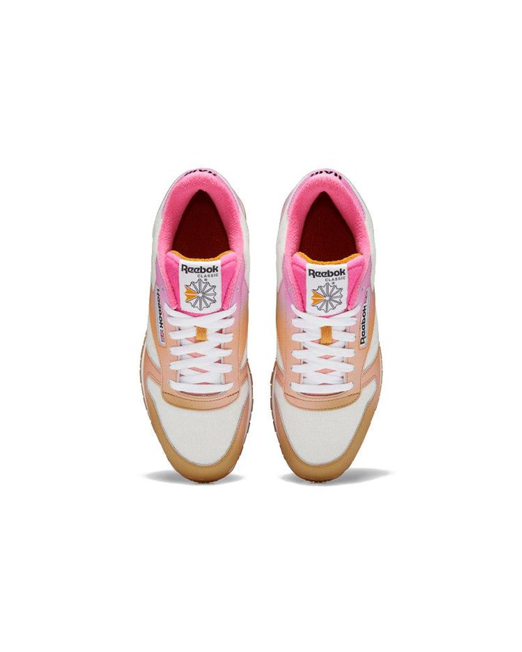 Reebok Pink Daniel Moon X Classic Leather 'Atomic Radiant Ochre'