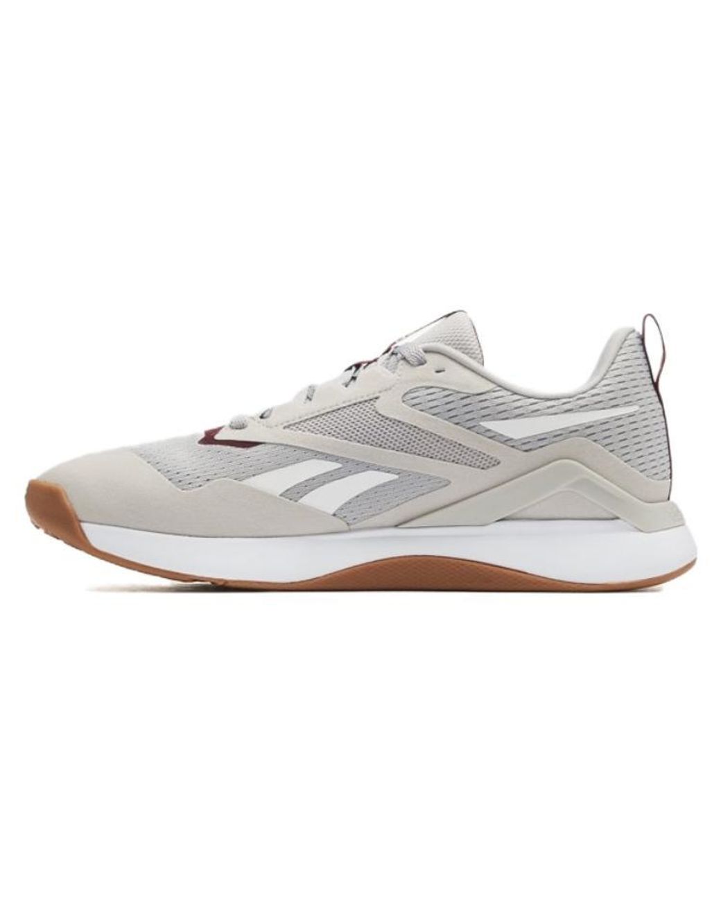 Reebok White Nanoflex Tr 2.0 'Steely Fog' for men