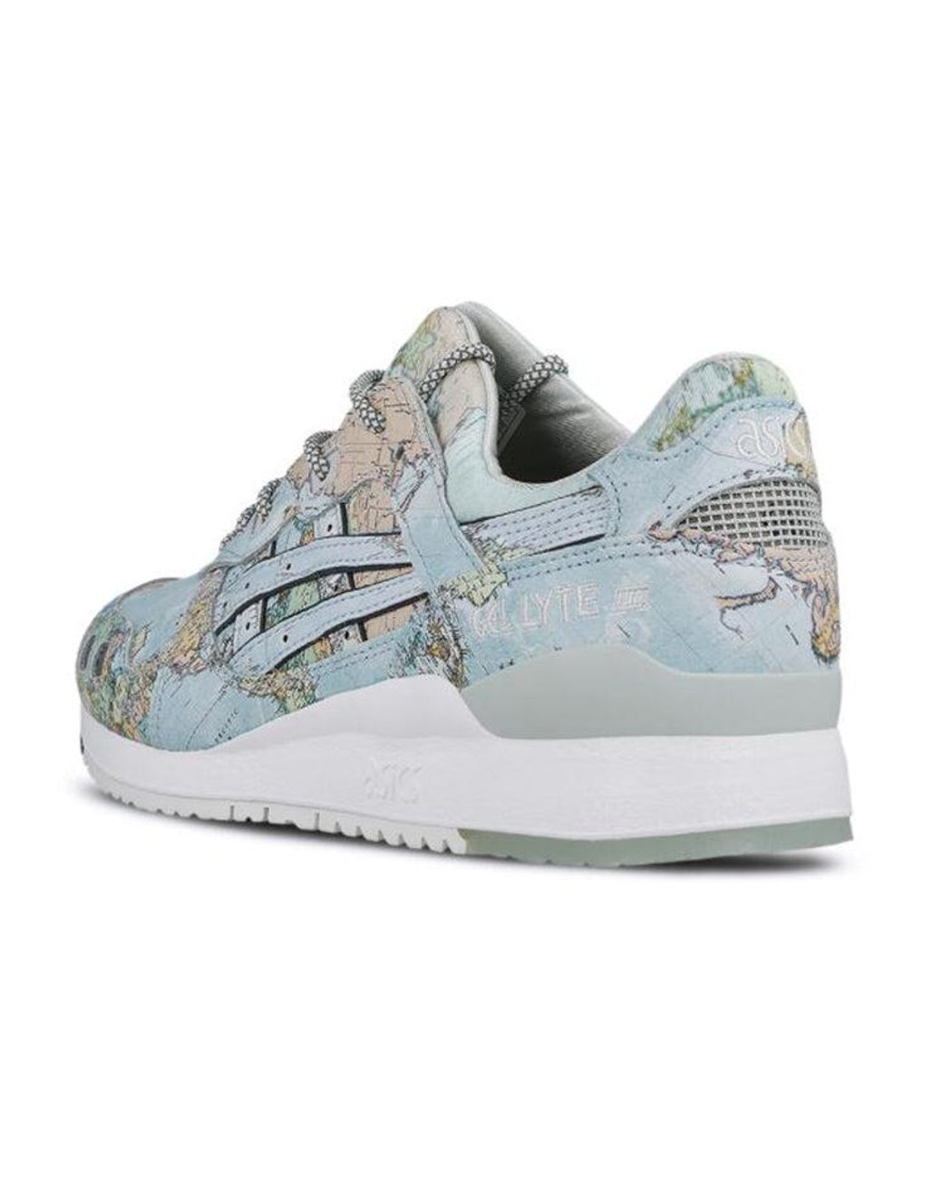 Asics Blue X Atmos Gel-Lyte 3 'World Map' for men