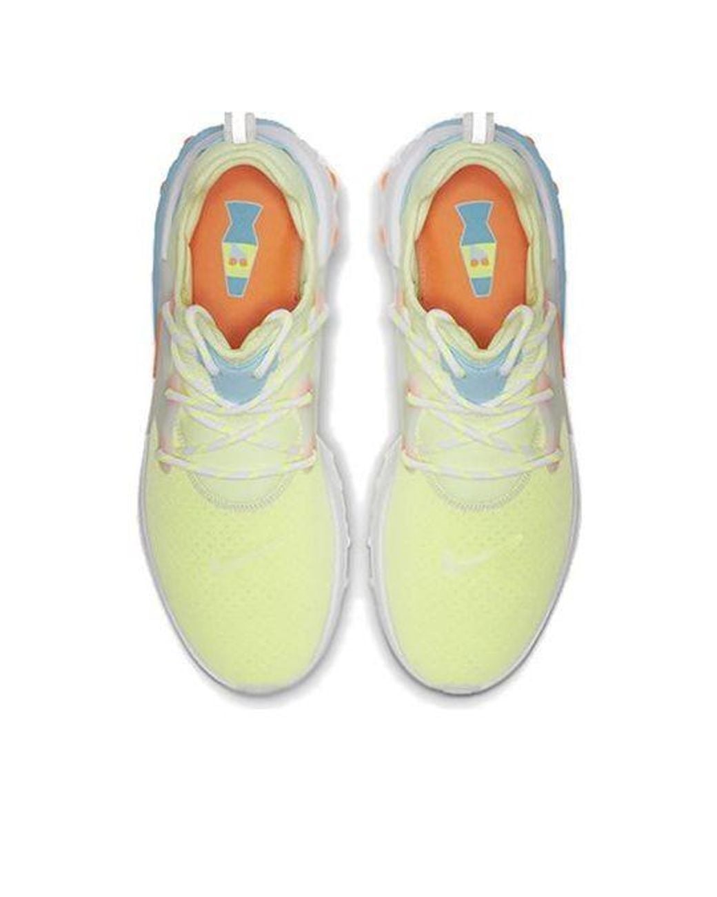 Nike White React Presto 'Psychedelic Lava' for men