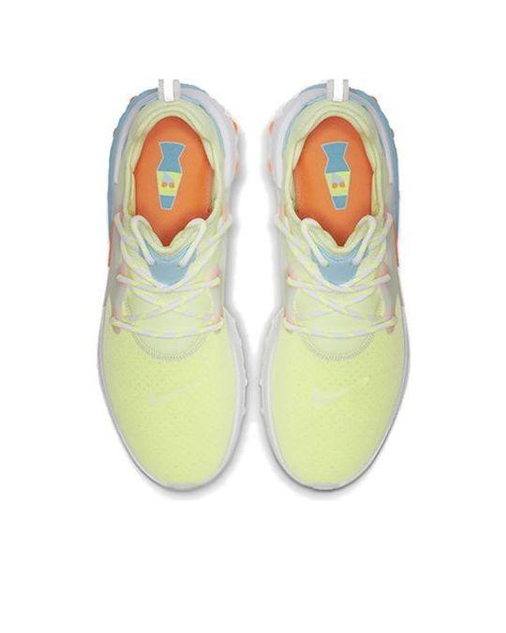 nike react presto psychedelic lava on feet