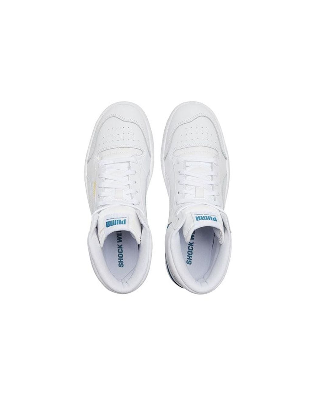 PUMA White Ralph Sampson Mid Digi' for men