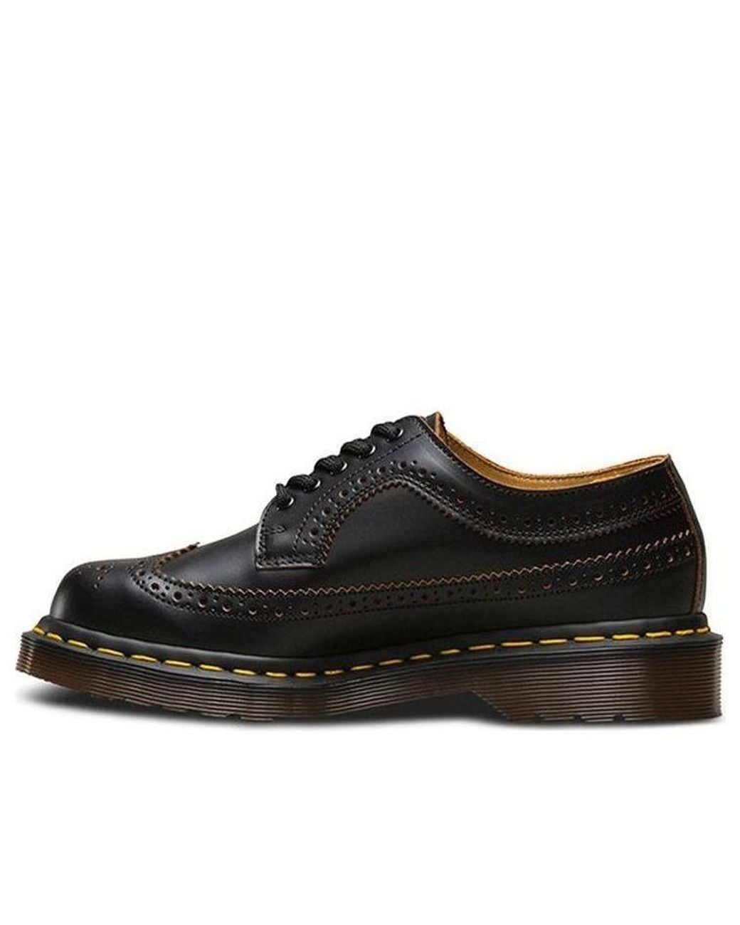 Dr. Martens Black Vintage 3989 Brogue for men
