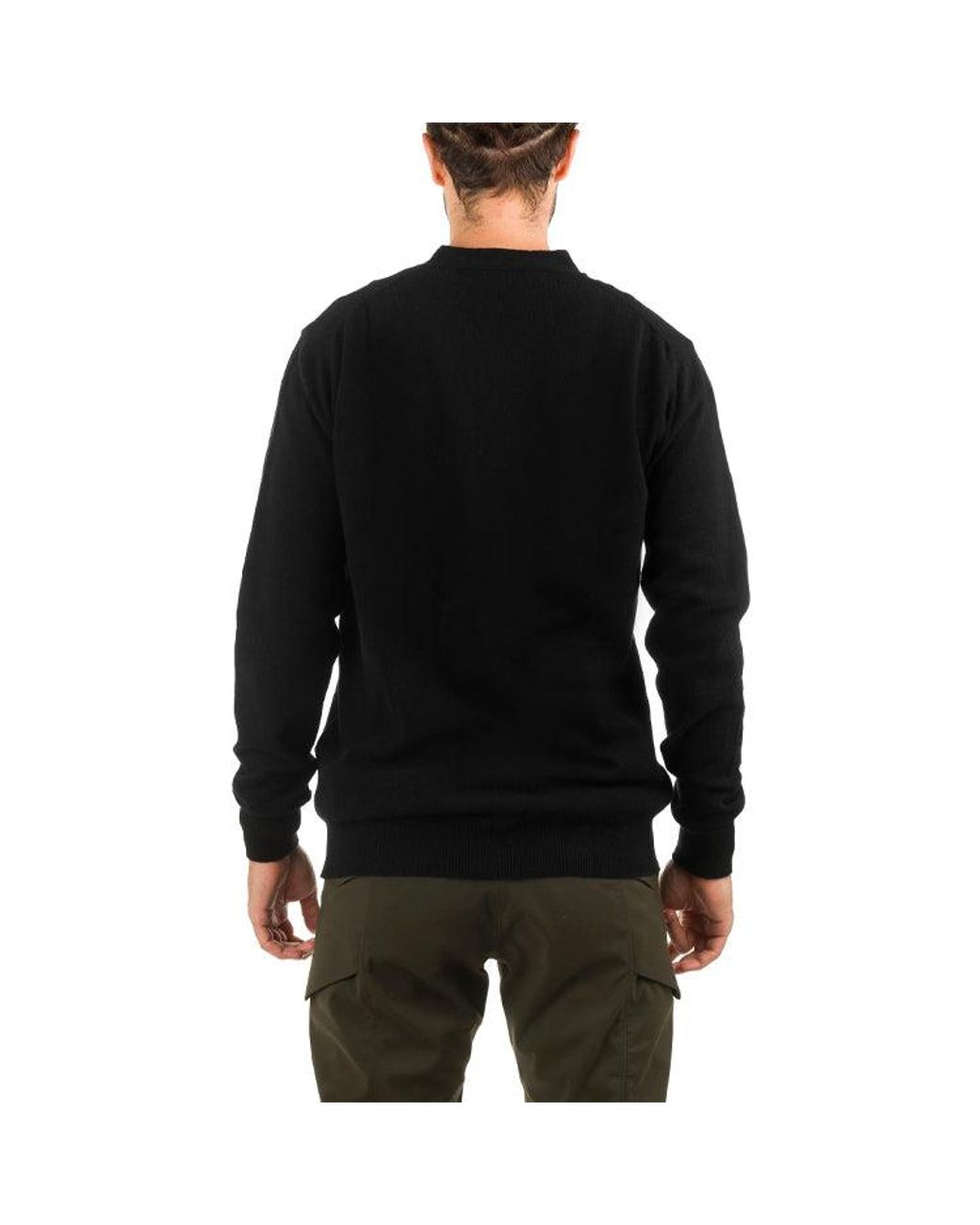 COMME DES GARÇONS PLAY Black Cardigan Emblem for men
