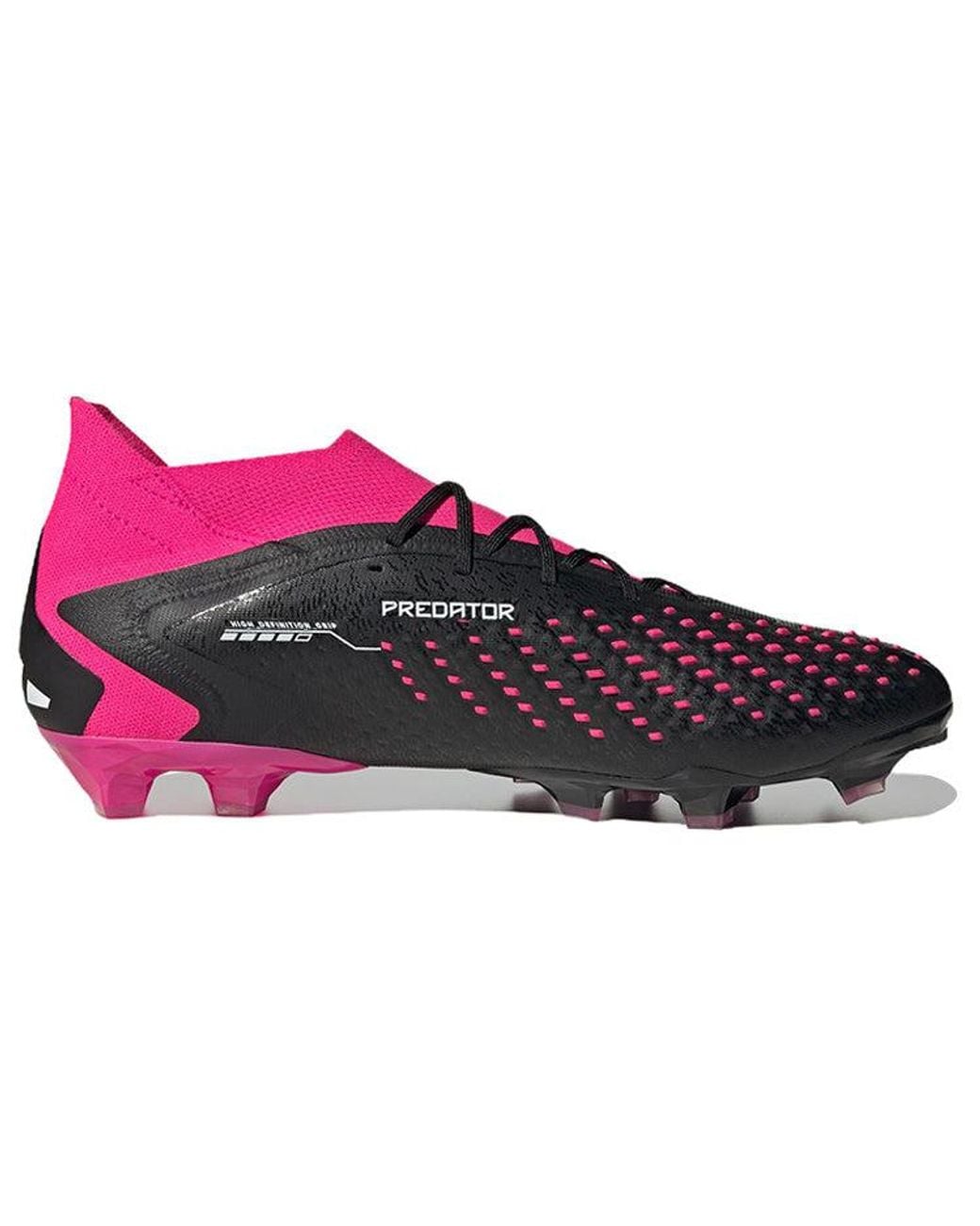 Adidas Black Predator Accuracy.1 Ag 'Core Team Shock' for men