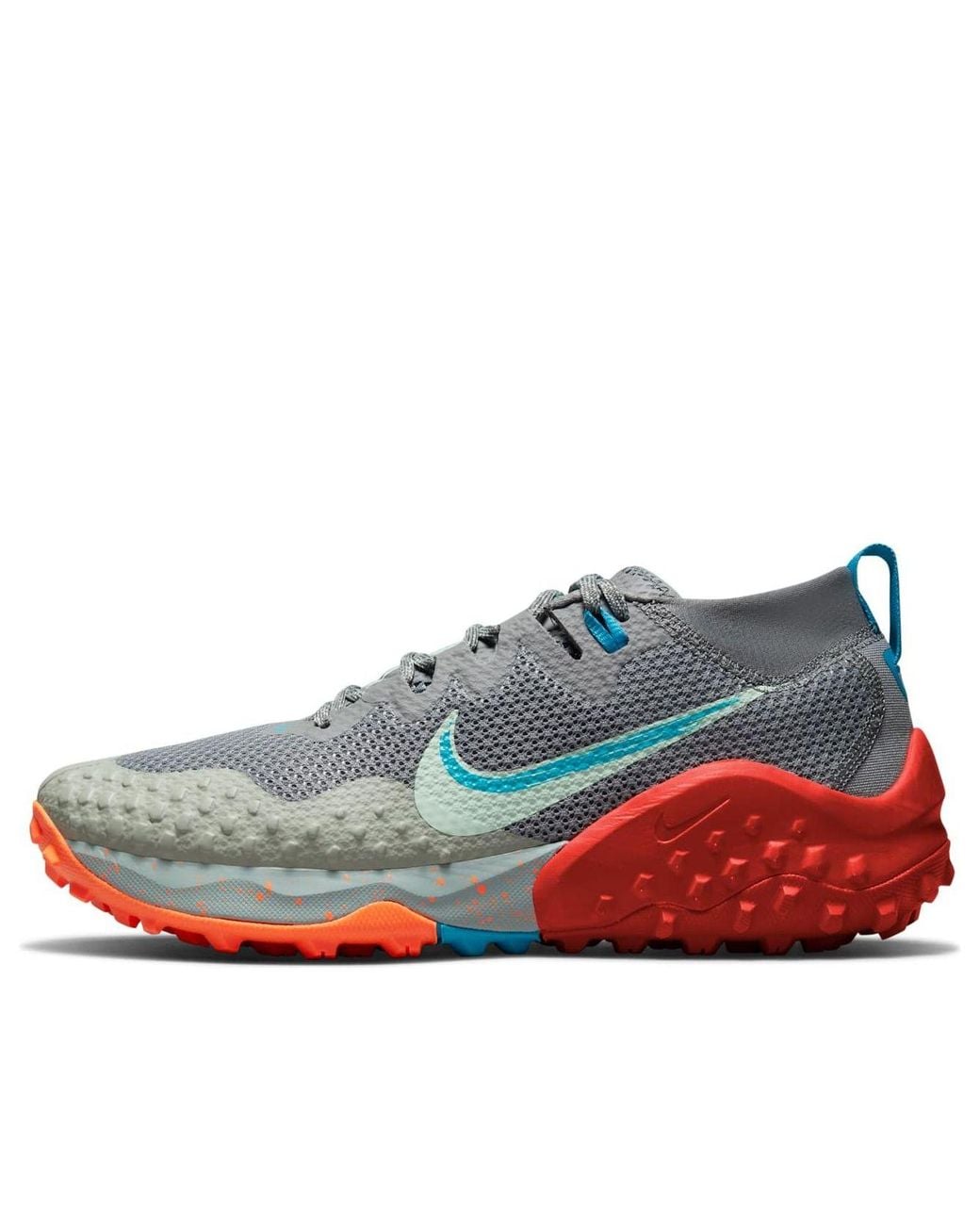 Nike Blue Mens Wildhorse 7 Trail Running Shoes for men