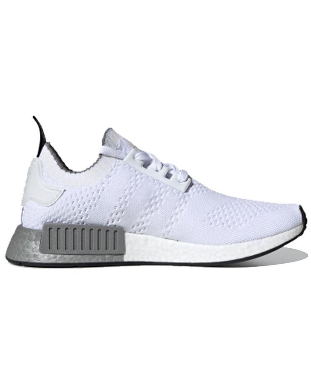 Adidas White Nmd_R1 Primeknit 'Two Tone Boost for men