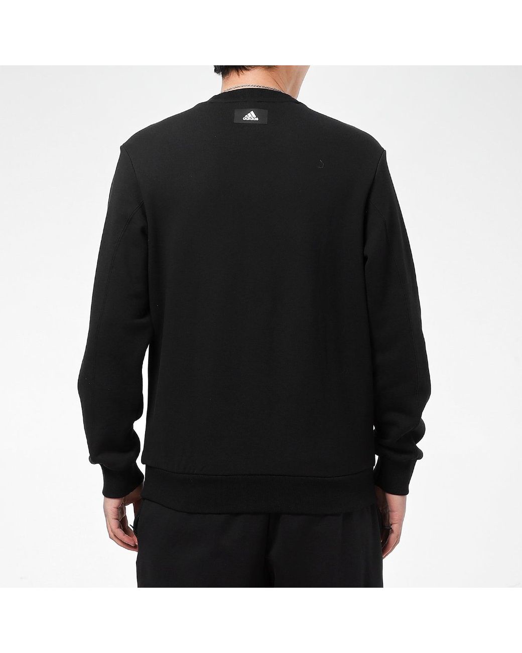 Adidas Blue Sportswear Graphic Crew Sweatshirt for men