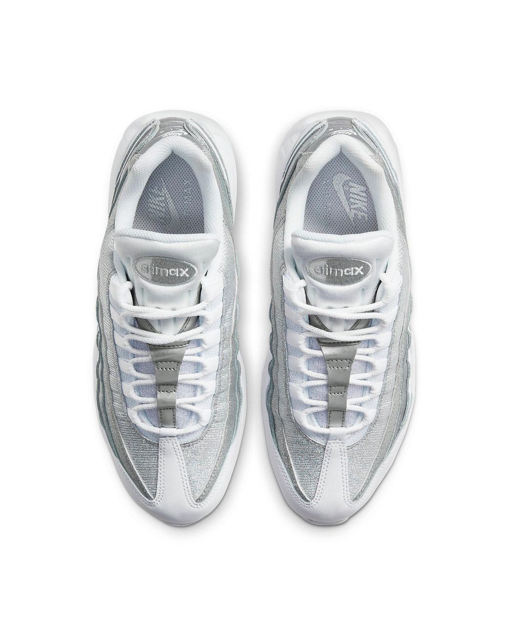 Nike White (Wmns) Air Max 95 Metallic'