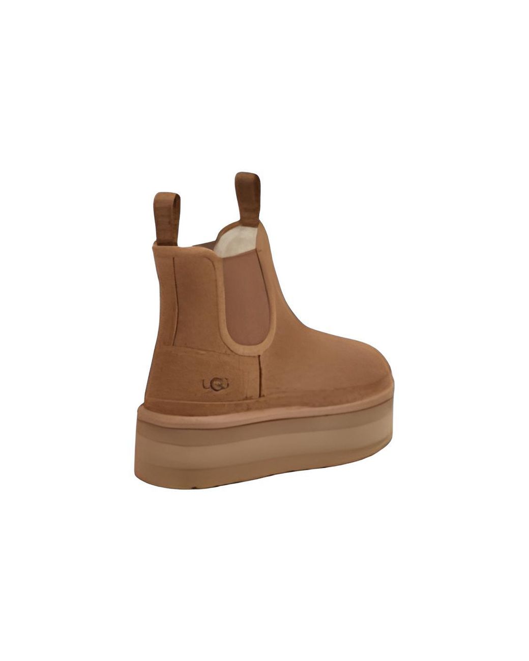 Ugg Brown (Wmns) Neumel Platform Chelsea Boot 'Chestnut'