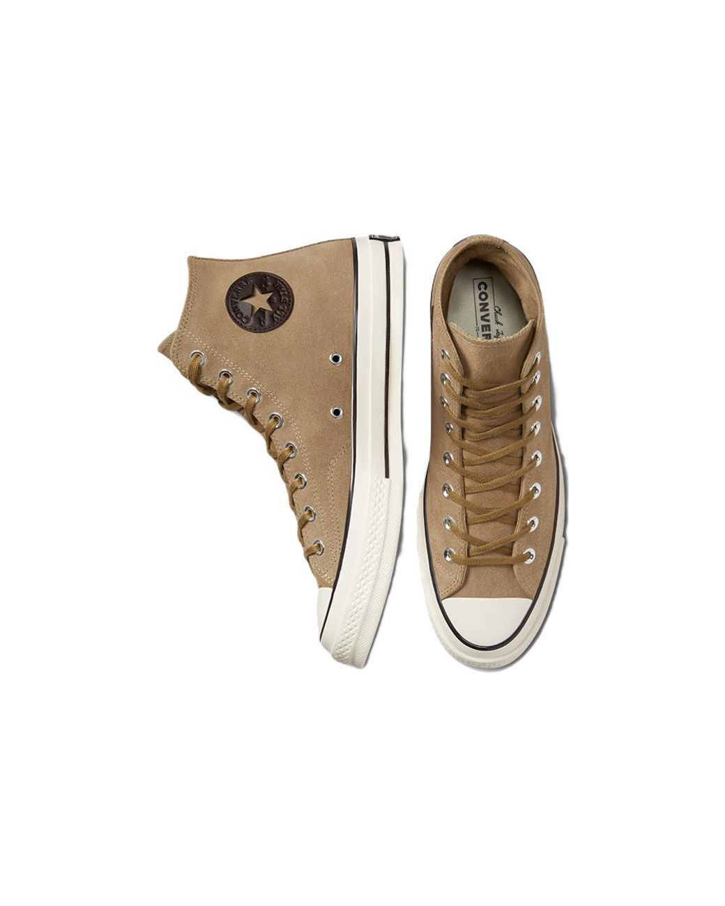 Converse Natural Chuck 70 Suede High 'Sand Dune' for men