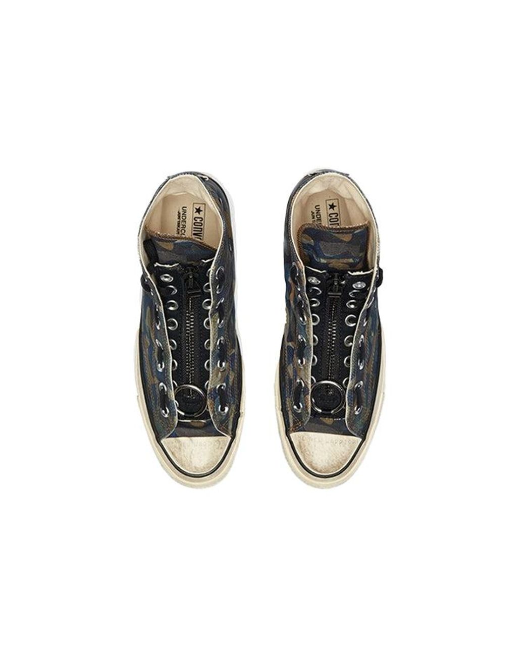 Converse Blue Undercover X Chuck 70 Hi 'Camo' for men