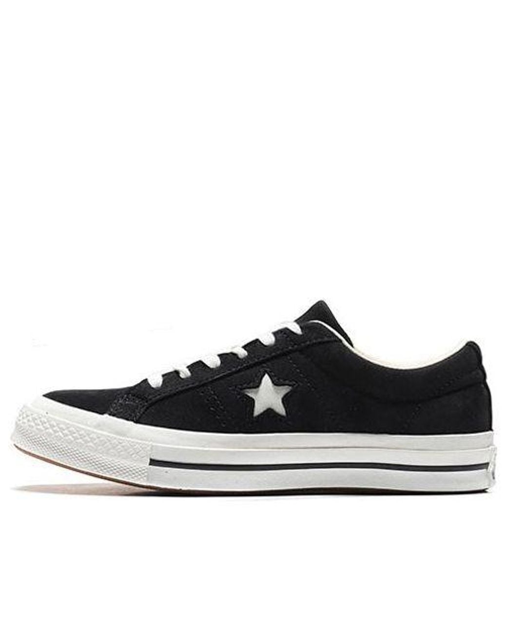 Converse Black One Star Ox Egret' for men