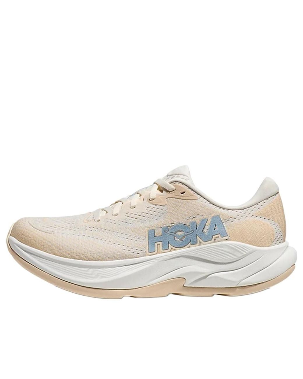 Hoka One One White Rincon 4 Sneakers for men